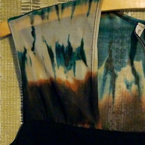 M Unique sexy sheer stretchy top - Picture 4 of 6